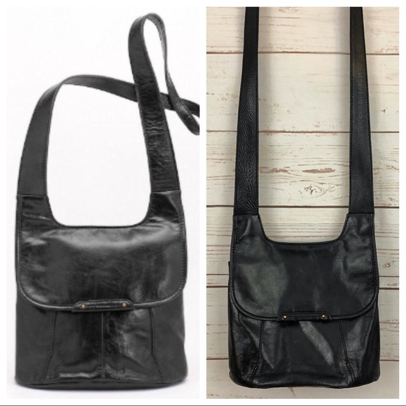 HOBO Handbags - Rare Hobo Leather Rockler Crossbody Messenger Bag